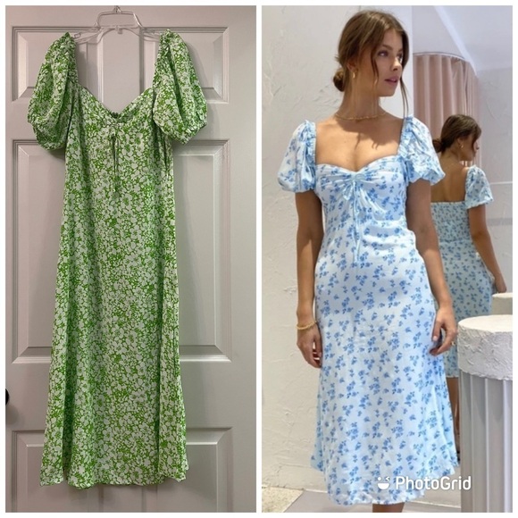 Faithfull the Brand Dresses & Skirts - FAITHFULL THE BRAND juniper midi dress freja NWT L